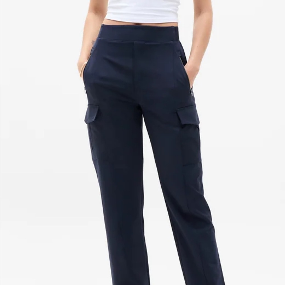 Athleta Dark Blue Women's Cargo Trousers